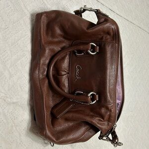 Brown Coach bag